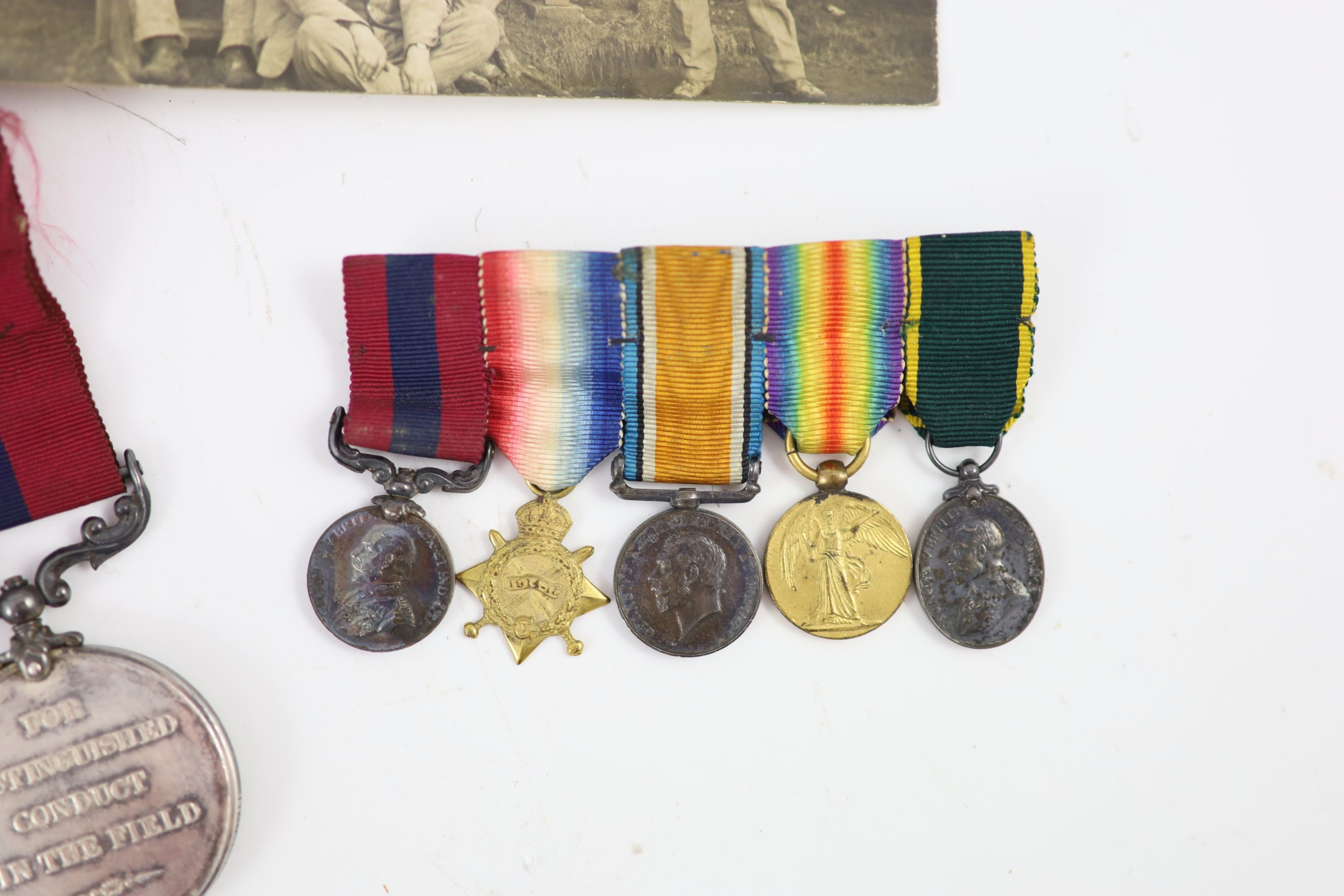 A Great War D.C.M. group of five awarded to Captain Alexander Grant Gilbert, Seaforth Highlanders/Kings African Rifle Corps